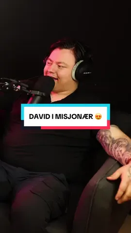 David i misjonær 🥰 #idiotipod #podcast #podkast #davidmagnussen #patrickgreve @davidmagnussen1 @Patrick Greve 