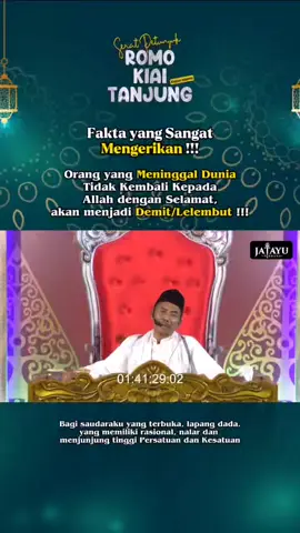 Penjelasan Kematian yg tidak Bisa kembali selamat kepada Tuhan.