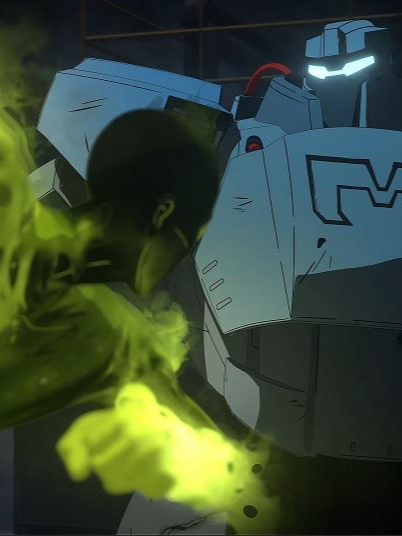 this game is oddly interesting and aaron paul from breaking bad voice acting as robert? dope #dispatchgame #dispatch #robertrobertsonthethird #dispatchgameedit #mechaman 