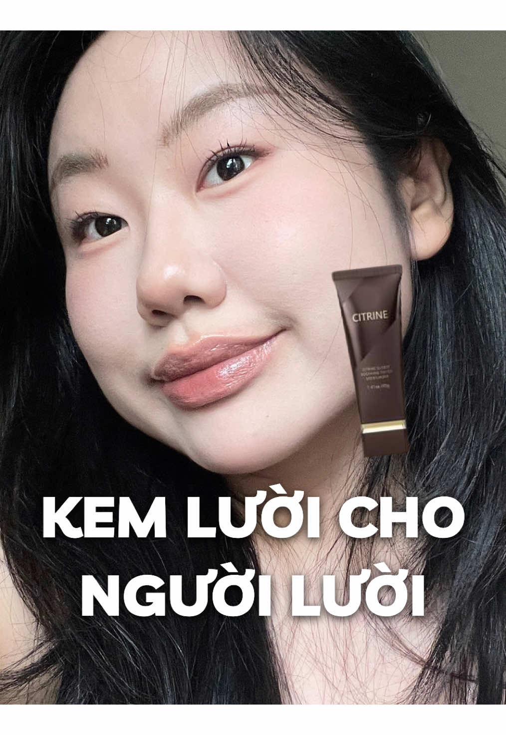 Đại diện hội người lười Việt Nam tôi xin thông báo là tôi đã lười makeup 💀😭 nên là nhờ heets vào kem lười CITRINE  #citrine #kemluoicitrine #makeupwithcitrine