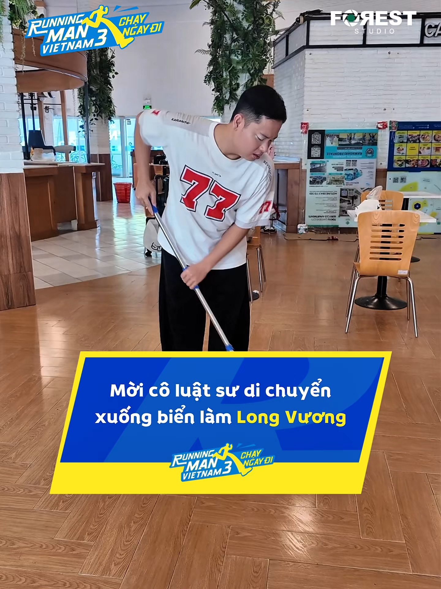 Mời đoàn mình di chuyển xuống biển dùm @chicano.official  #RunningManVietnam #RunningManVietnamSeason3 #chayngaydi #ForestStudio #LeNhan #TiemTienTriTrat #BehindTheRun