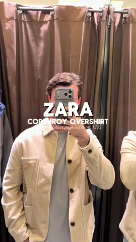 Exact product page on my LTK. Zara corduroy overshirt. Comes in neutral colors and easy to pair & helps incorporate texture to any outfit. @ZARA #mensfashion #zaraoutfit #mensoutfitideas #zara #mensstyle 