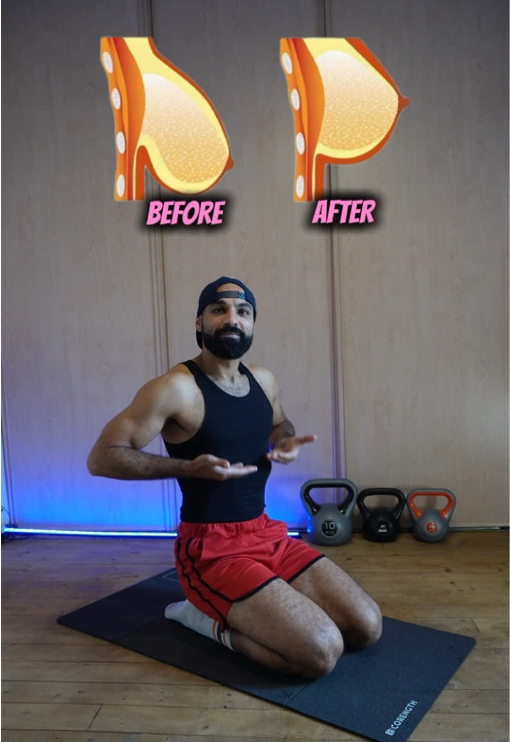 Lifting chest workout at home🥵 , 5 Exercises  4 Rounds  20 Seconds - work 10 Seconds - rest 1 minute rest between rounds  , Save&share for more daily workouts 💪 , #chestworkout #homeworkout #Fitness #motivation 