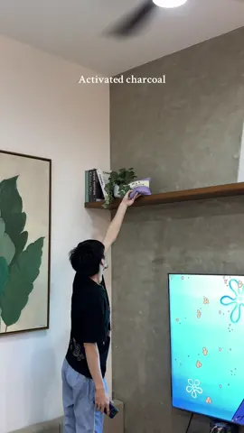Tanggal talaga lahat ng mabahong amoy jan sa bahay nyo pag ganito kinabit nyo #activatedcharcoal #activatedcharcoalbag #charcoalbag #charcoal 