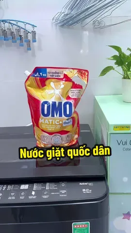 Nước giặt quốc dân  #review #nuocgiatomo #omomatic #kieuanhriviu 