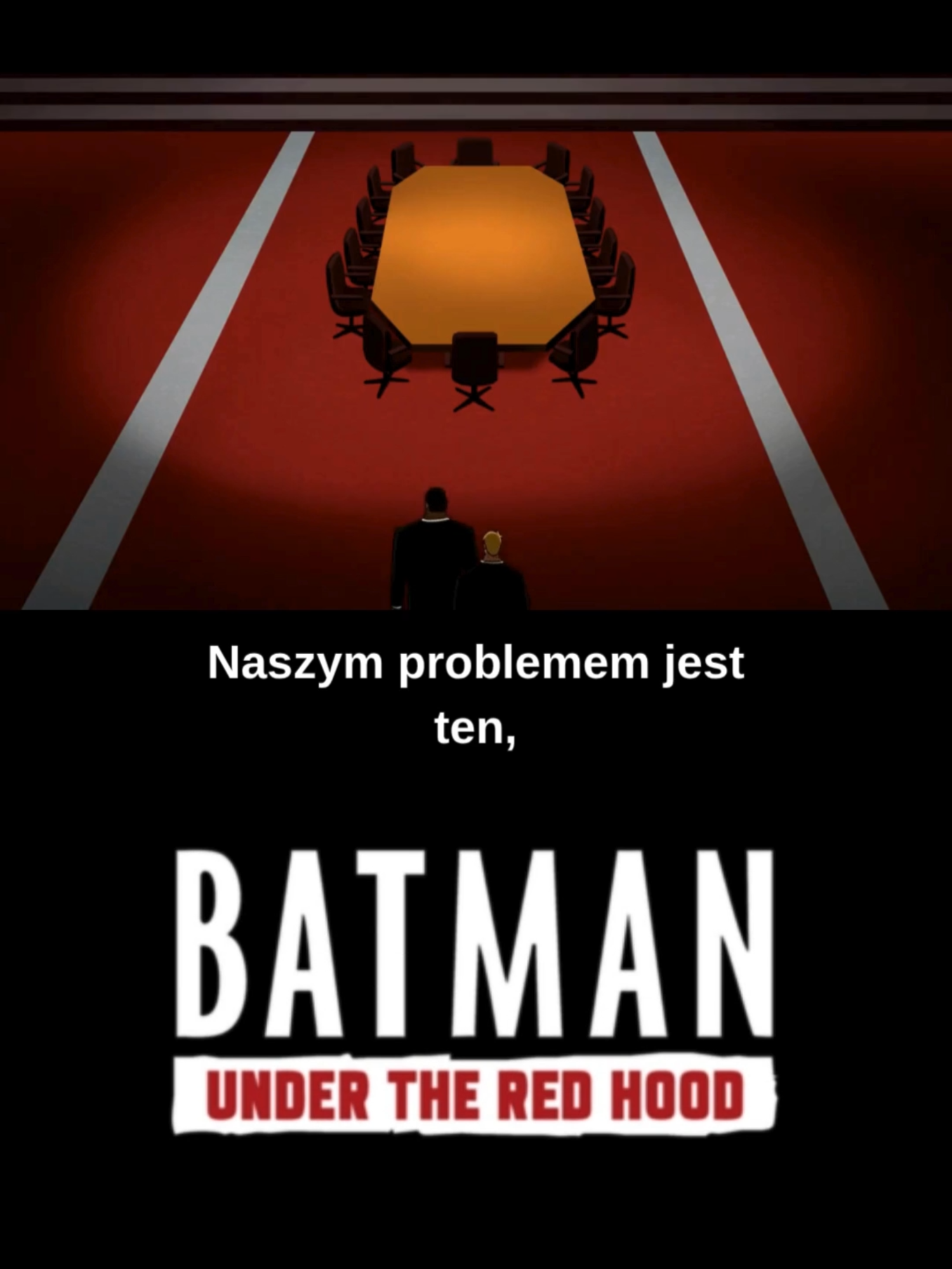 🦇 Profesjonalny dubbing kultowej sceny z „Batman: Under the Red Hood”! 🎙️ Głos Czarnej Maski i nowego: @majkifighter 🎙️ Głos sekretarki: @anna_chwal Czarna Maska w tarapatach jak nigdy dotąd… 😈 #Batman #dccomics #DC #RedHood#BlackMask#BatmanUnderTheRedHood #dubbingpl4fun #FanDub #MajkiFighter #PolskiDubbing #DCAnimation #Superheroes