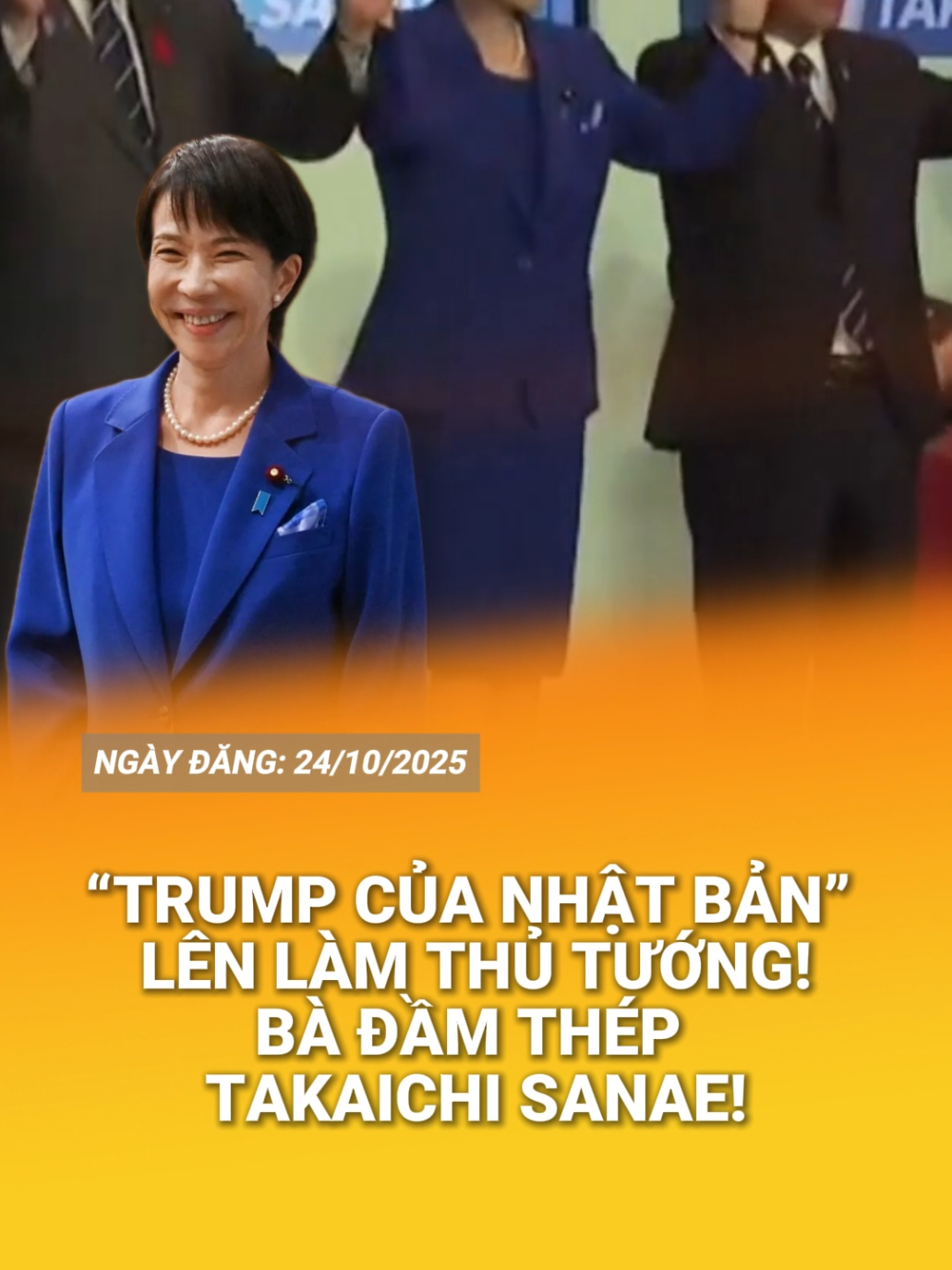 Phá vỡ mọi giới hạn. Sanae Takaichi, nữ lãnh đạo mở ra chương mới cho nước Nhật 💫 #GirlPower #JapanPM #SanaeTakaichi #WomenInPower #Leadership 