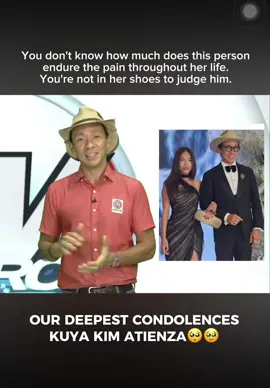 OUR DEEPEST CONDOLENCE KUYA KIM ATIENZA . PAHINGA KANA EMMAN🥺❤️ #mentalhealthmatters #emmantienza #fyp 