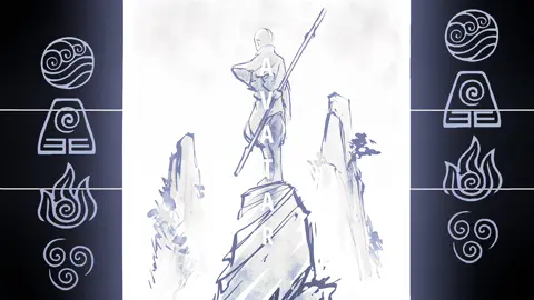 Golden Brown. // #avatarthelastairbender #atla #fyp #aang #aangedit avatar // Art creds : konietzko and schmittouf