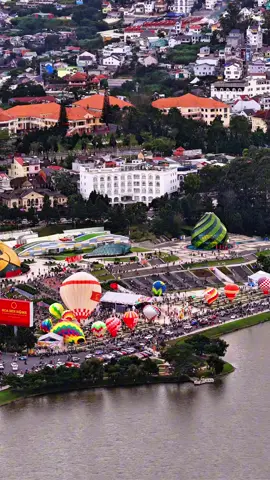 Hóng lễ hội khinh khí cầu Đà Lạt ngày mai sẽ rực rỡ…#quangtruonglamvien #djimavic4pro #fyp #foryou 