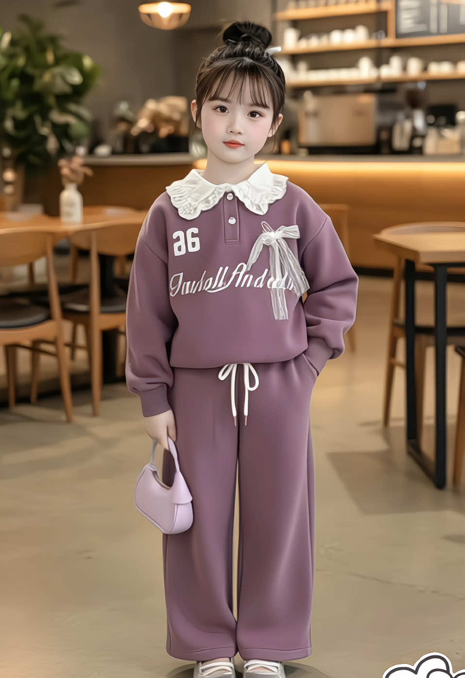 Sét nỉ 2 da mềm cho bé gái đính ren mềm, đủ size 8–35kg (nỉ số 26) .#thoitrangtreem #bothudongchobe #setxinhchobe #bodaitaychobe #bothudongchobegai 