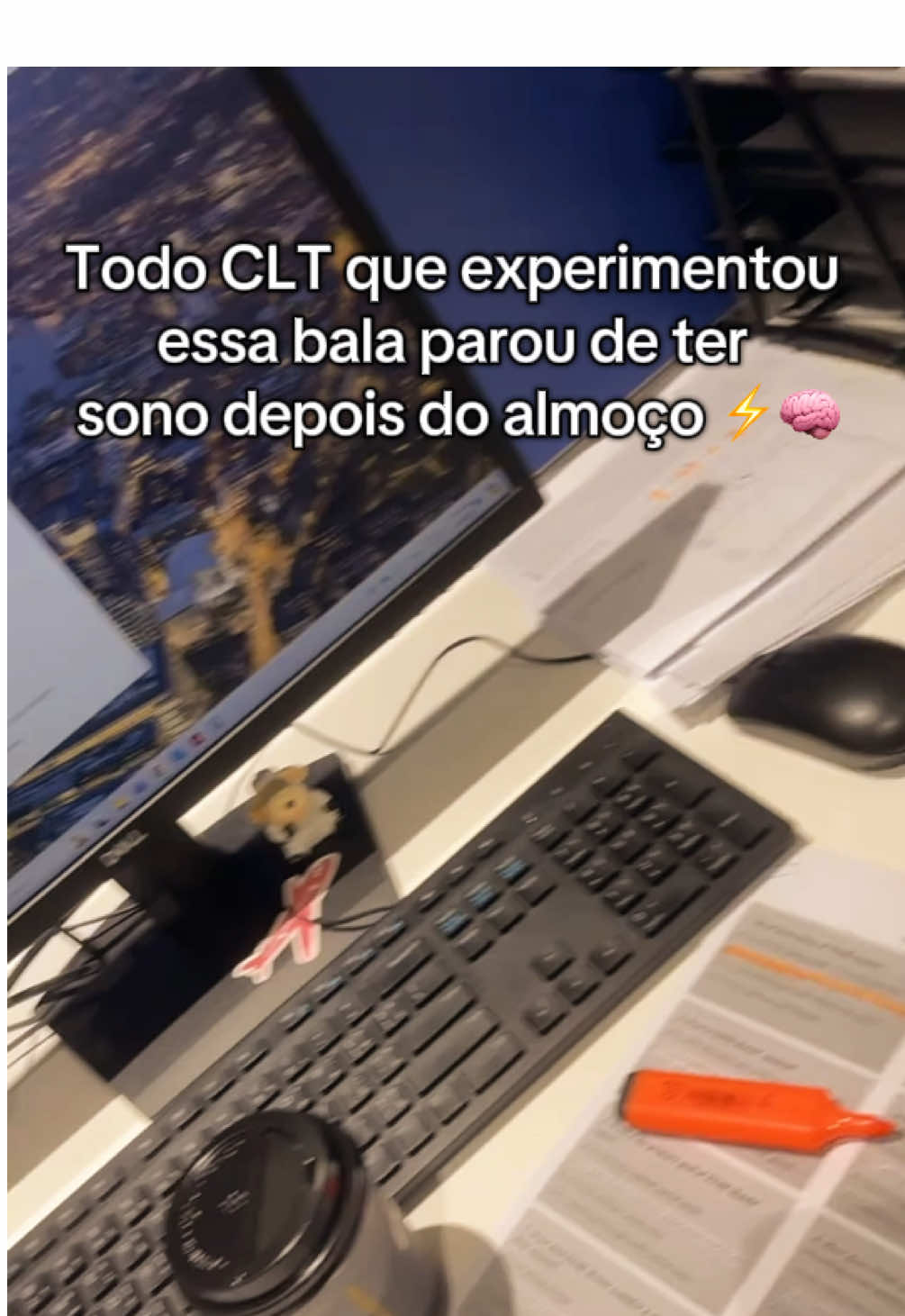 “Todo CLT que experimentou essa bala parou de ter sono depois do almoço.” @Dot’s #dot #energetico #foco #concentração #clt 