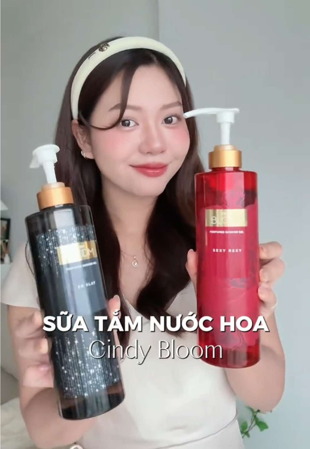 Quá mê bộ đôi sữa tắm nước hoa Cindy Bloom này rồi #CindyBloom #ThayMinhTrongHuong #BoDoiSuaTamNuocHoa #lamdepmoingay #tieuthu 
