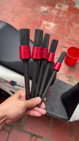 Bộ 5 cọ rửa xe chi tiết cho anh em với giá hạt rẻ #choicovesinh #coruaxe #ruaxe #thoaithichthu1995 #xuhuong 