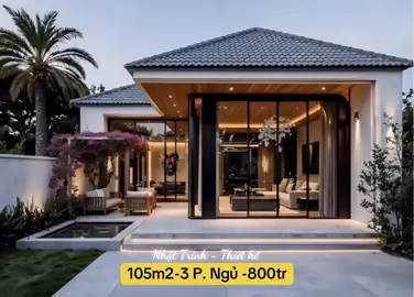 Mẫu nhà vườn hiện đại – Bình yên, sang trọng và gần gũi thiên nhiên #mainhattrinh  #nhadep  #nhacap4dep  #thietkenhadep  #thietkenhacap4 