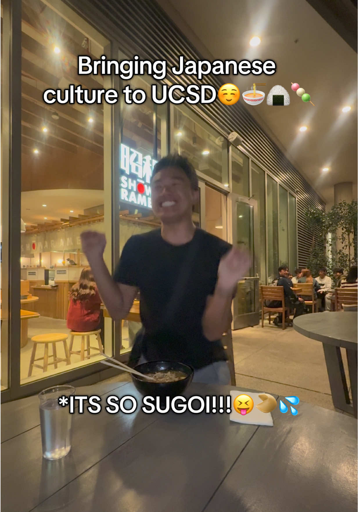 i feel so japanese here!!😆🍙🍡🍜 #funny #sandiego #ucsd #college #japan 