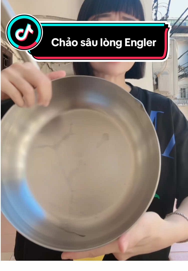 Test chảo inox xịn #chaoinoxnguyenkhoi #chaoinox #giadungthongminh #engler #giadungcaocap 