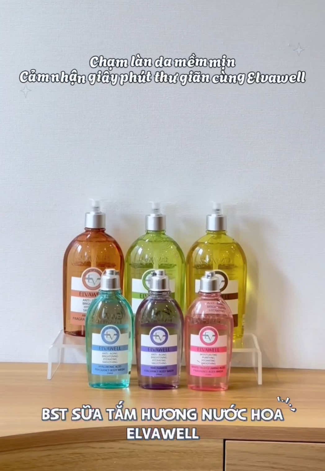 Chạm làn da – lan tỏa hương nước hoa quyến rũ. Mỗi giây thư giãn cùng sữa tắm hương nước hoa Nấm Truffle Elvawell là một khoảnh khắc tận hưởng chuẩn spa ✨ #Elvawell #Suatamnamtruffle #suatamhuongnuochoa #viral 