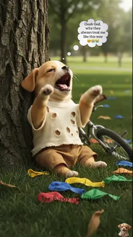 Poor puppy's balloons stall crushed by rich puppies🥺,puppy's heart broken💔#thepuppysquest #puppys #puppylove #sadpuppy #cutepuppy #cutepets #puppycrying #puppytears #tearschallenge #sadpuppystory #sadstory #emotions #emotional #puppyemotionalstory #balloons #doglovers #dogtok #puppydog #puppytok #fyp #nevergiveup #sadtohappy #FYP 