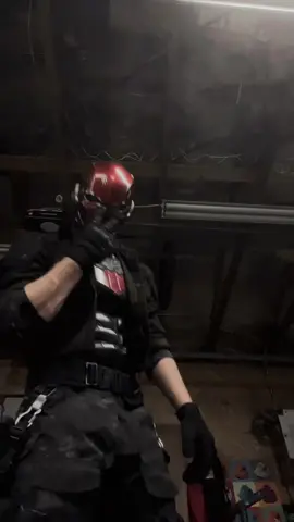 I expected more, Bruce.  Helmet: dkfxprops on Etsy Chest plate: baracosplaystudio on Etsy  Jacket: carharrt Pants: Amazon airsoft pants Shirt: Amazon airsoft shirt Boots: AliExpress motorcycle boots #redhood #arkhamknight #jasontodd #cosplay #batman