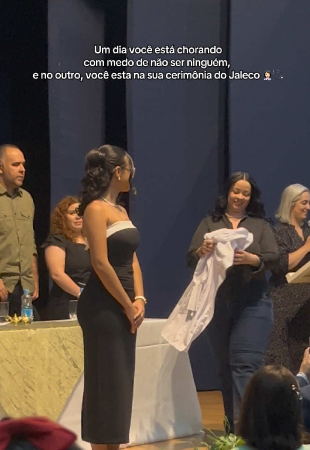 Futura enfermeira ❤️ #enfermagem #cerimoniadojaleco #faculdade #foryoupage #tiktokviral