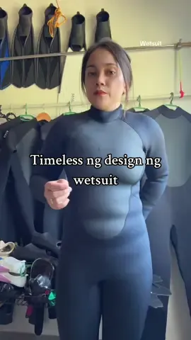 Wetsuit for your protection. Napaka timeless talaga ng design nito #diving #freedivingph #wetsuit 