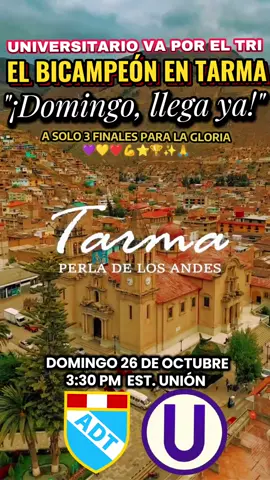 DOMINGO, LLEGA YA SE VIENE EL TRI  #teamouniversitariodedeportes #universitariodedeportes #ydaleu #umivida #lagarradelunicogrande @Universitario 