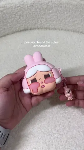 the cutest airpods case on earth! 🥹✨ anikanik crybaby na may great use hehehehe 🤭 andaming kulay na option! Bilhin mo na! Walang tapon pero mo dito hehe all the kawaiii and cutest thing 🥹🤭  #cutefinds #crybaby #airpodscase #anikanik #pink 