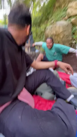 Conquered the mountain, now enjoying the ride 😂 