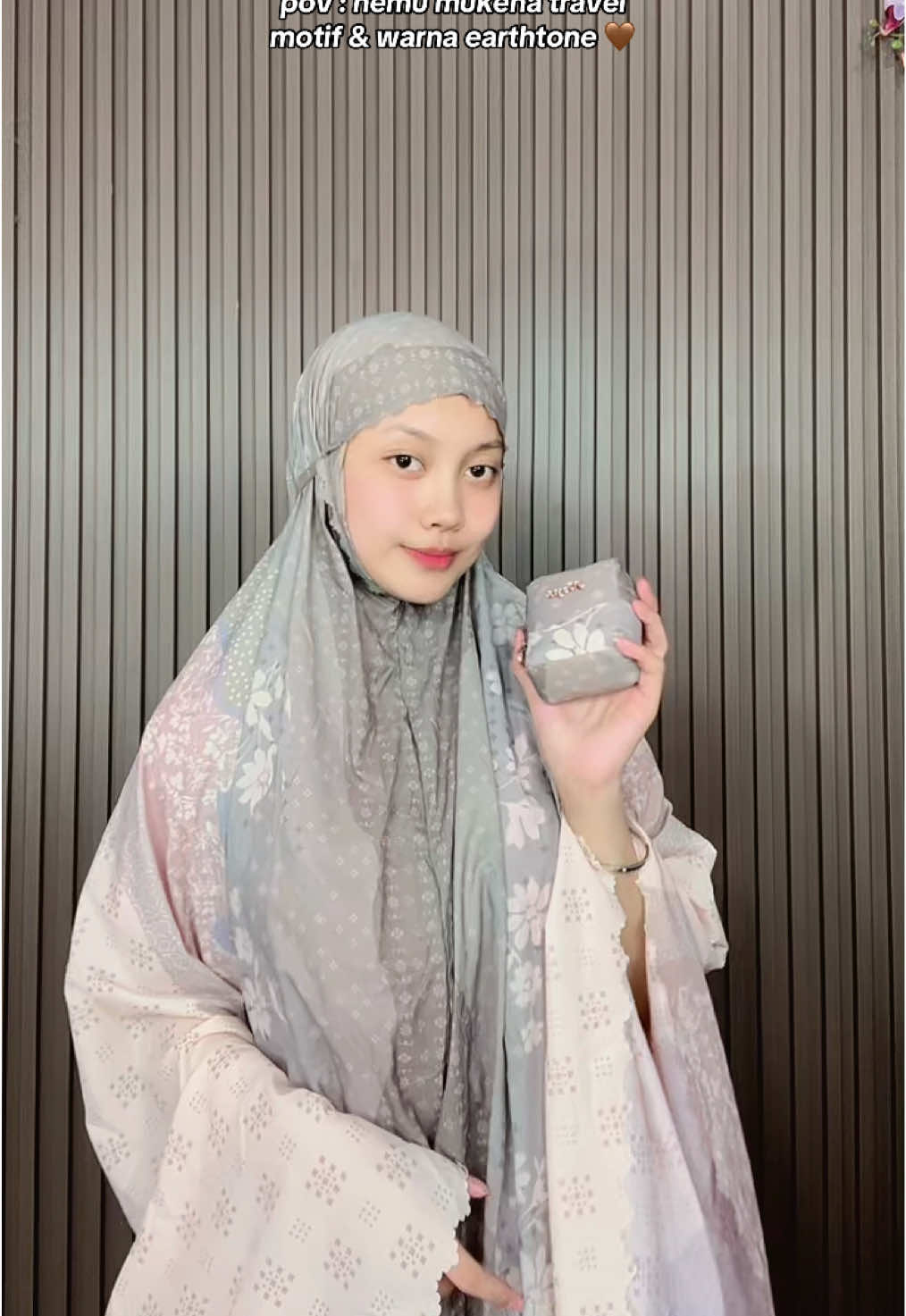 mukena travel ini auto jadi mukena favorit sih🤎🤗🤎🥰 #mukenatravel #fypシ゚ 