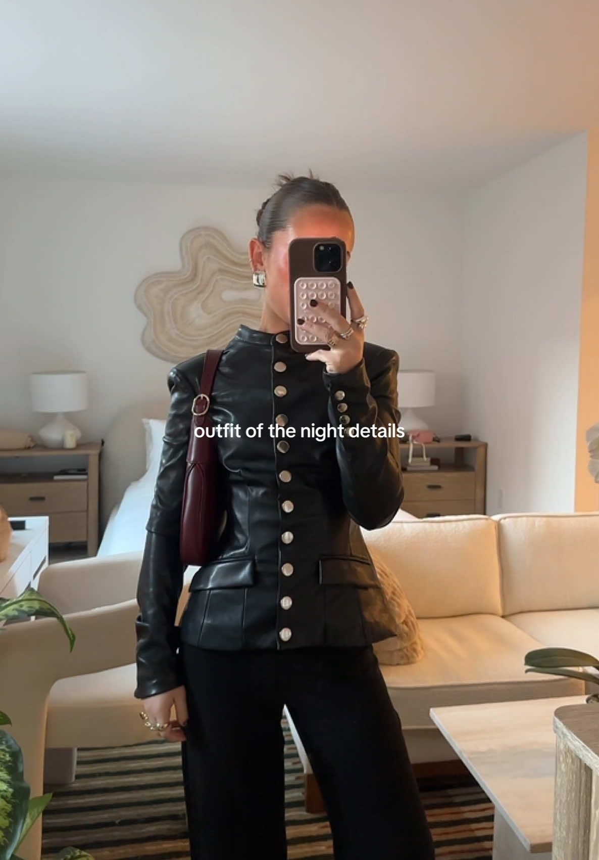 last nights #OOTD 🖤🖤🖤 @shopweworewhat @reformation @Everlane @Mango  #chicstyle #nightoutoutfit #styletok 