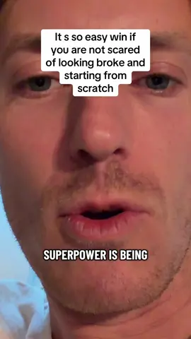 The biggest superpower of today is not being scared of ending a broker and being OK with starting again from zero in a world where everybody spends more than what they make for the sake of looking richer than what the actual are #FakeWealth #AmericanSociety