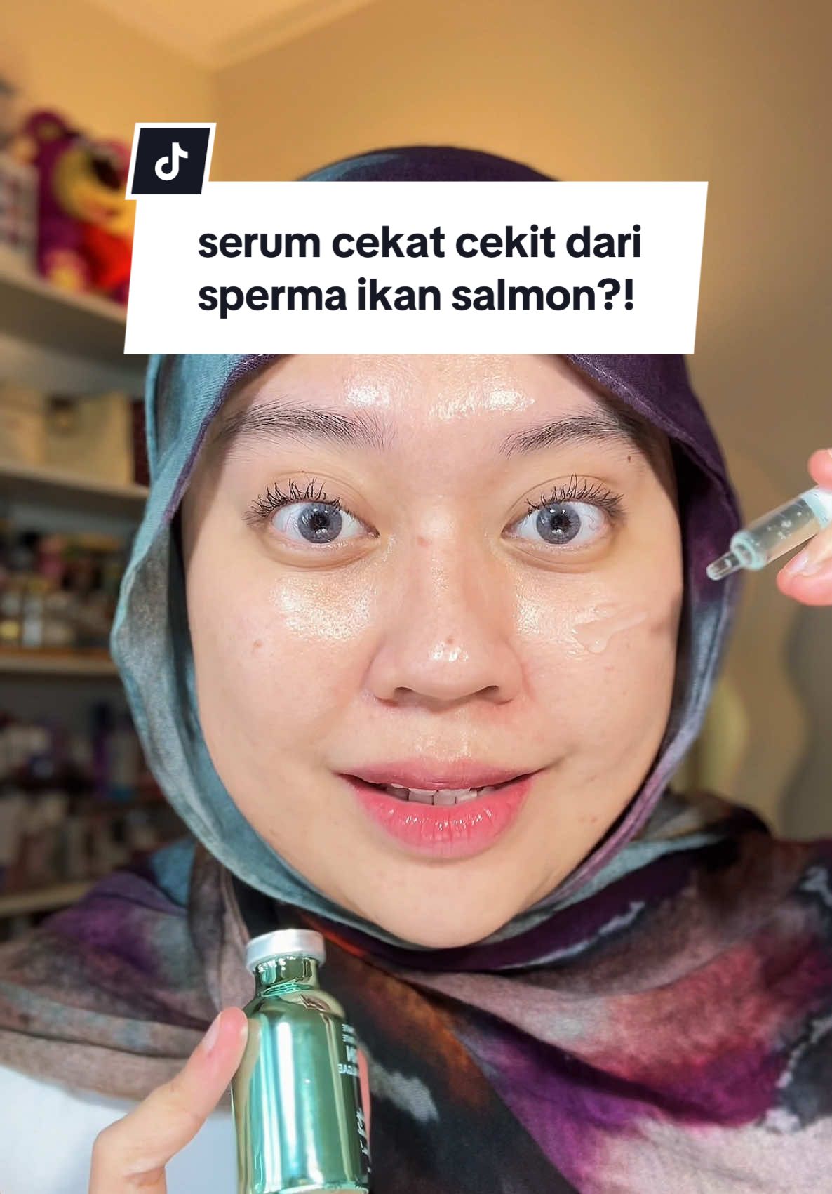 cekat cekit mantep ini serum  dari sperma ikan salmon ffy 😭✋🏻✋🏻 #skincaretips #PDRN #retinal #finallyfoundyou 