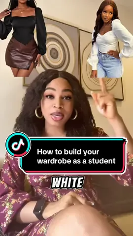 Replying to @Rocky Ray💞💖✨ 3 ways on how to build your wardrobe as a university student  #fashiontiktok #fashionhacks #styletips #OOTD #styleupdate 