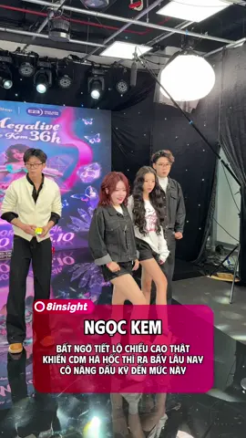 Ngọc Kem Bất ngờ tiết lộ chiều cao thật Khiến cdm há hốc thì ra bấy lâu nay Cô nàng dấu kỹ đến mức này #8inside #ngockem #LearnOnTikTok #megalive36hngockem