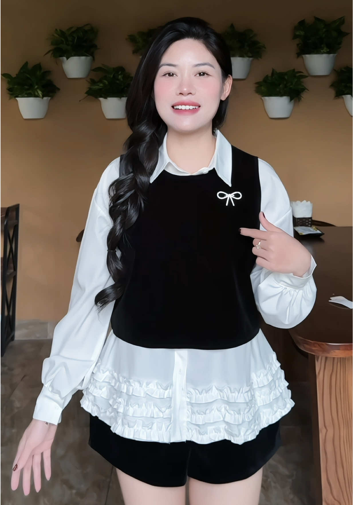 Set áo somi kem gile xinhh iuu #huyenchauoi #somi #somidep #setaodep #misoul 