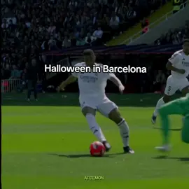 Halloween in Barcelona🎃🐢#edit #halloween #fyp #mbappe #realmadrid 