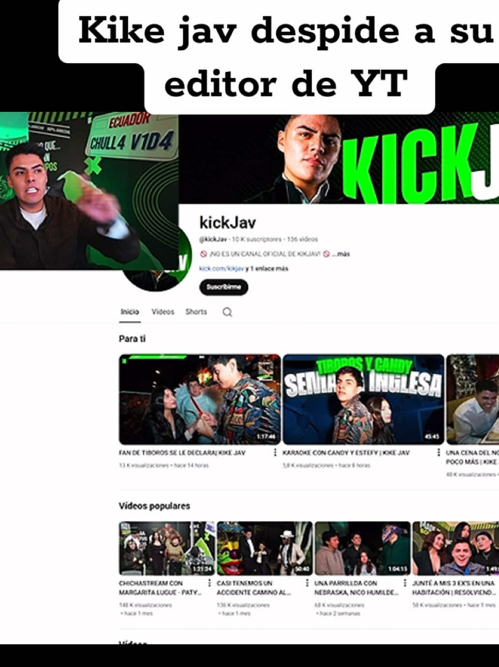 #kikejav #kick #stream #fyp #viraltiktok 