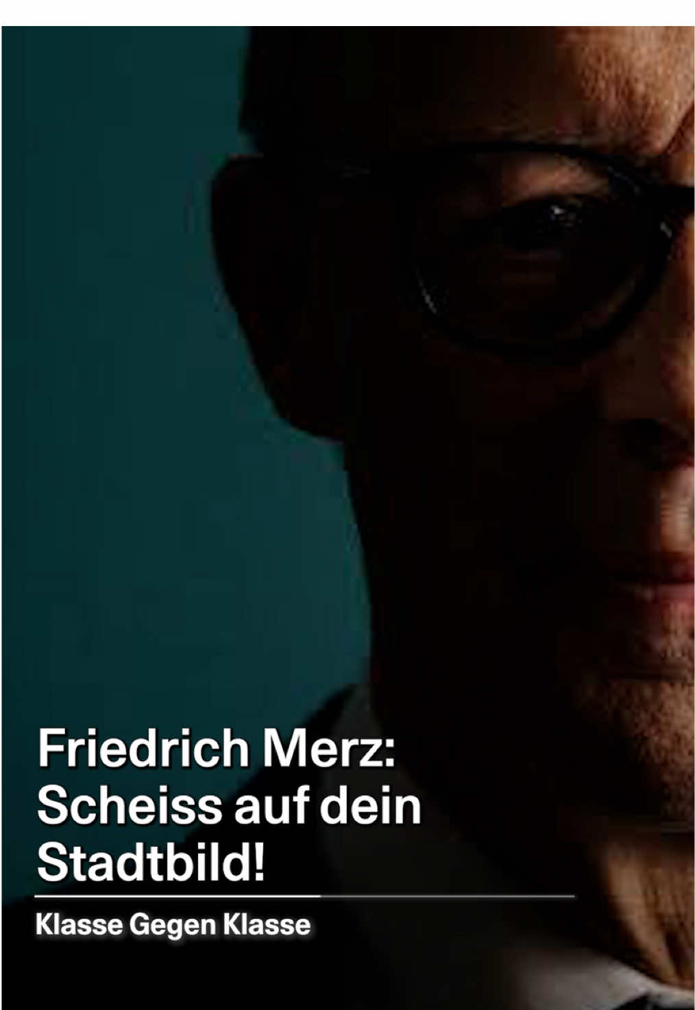 Das Problem am Stadtbild sind nicht Migrant:innen, Obdachlose, etc. – das Problem ist das Stadtbild selbst. Statt Instrumentalisierung und Rassismus, Cops und Bundeswehr, Repression und Hass, brauchen wir Lösungen für die Probleme der Menschen. Obdachlosigkeit haben nicht Migrant:innen geschaffen. Sexualisierte Gewalt ist kein Migrationsphänomen. Antisemitismus ist kein 