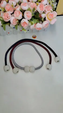 Such beautiful magnetic curtain tie, easy to use and simple, recommended #curtain