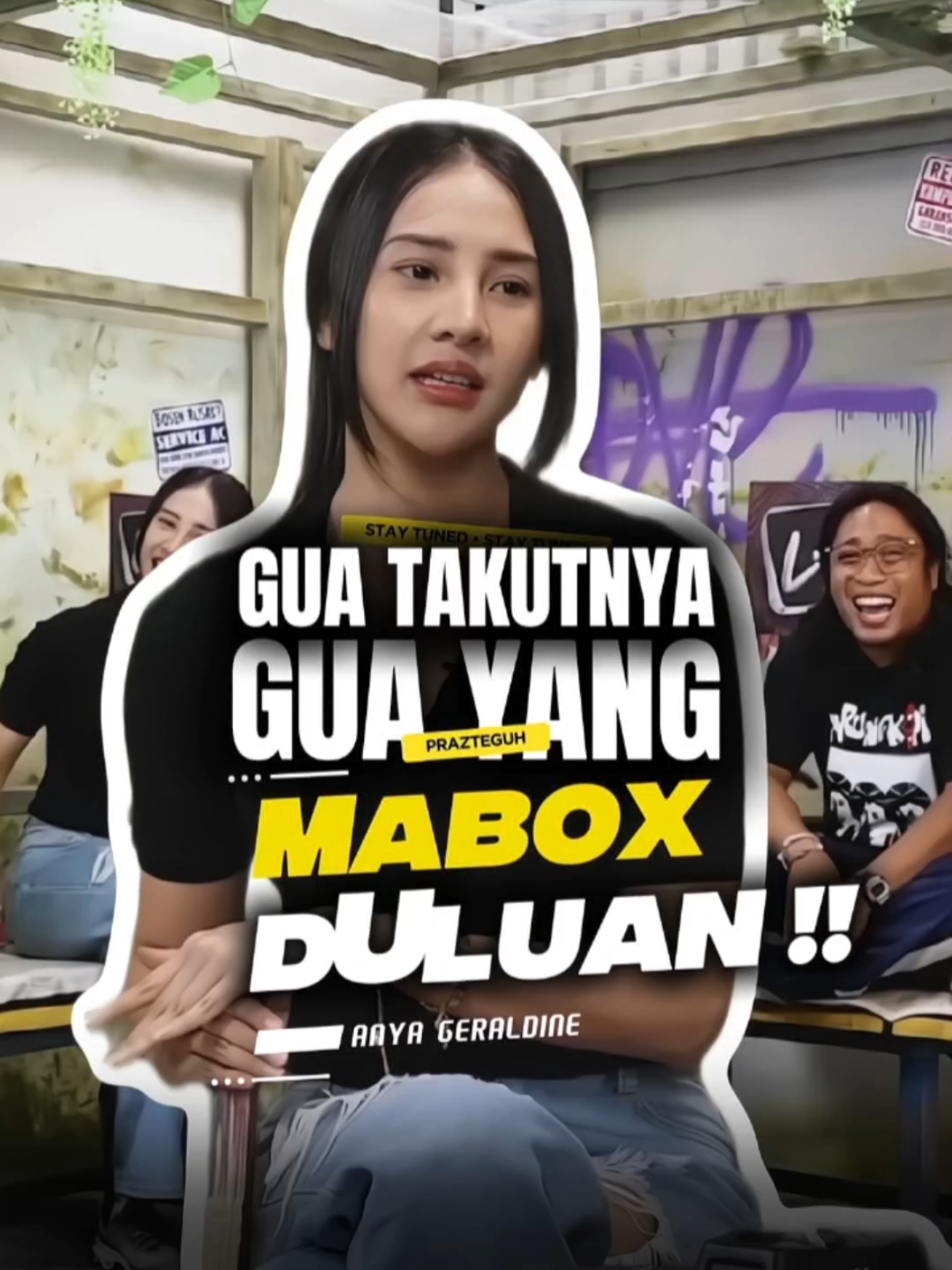 KOCAK🤣TAKUTNYA MAB*X DULUAN 🤣 #anyageraldine  #prazteguh  #deddycorbuzier  #kocak  #fyp 