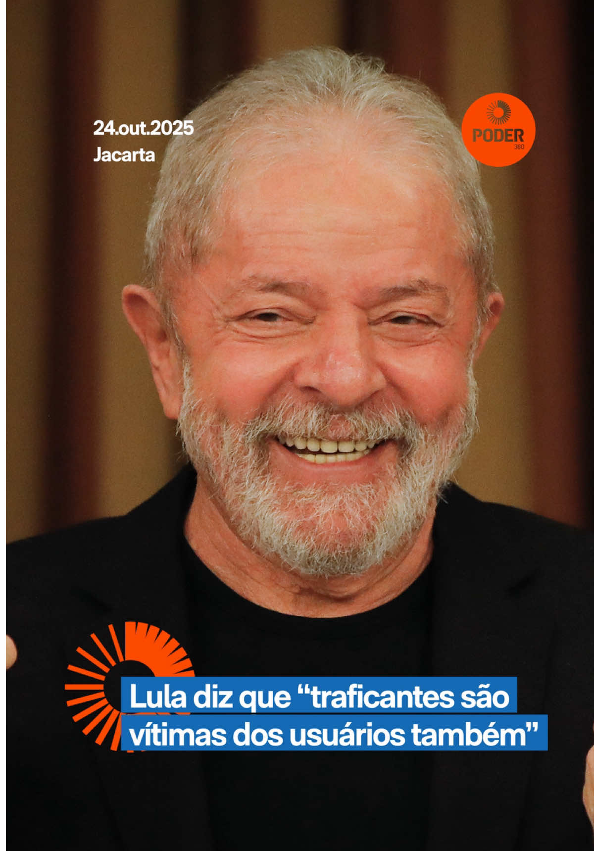 ➡️ O presidente Luiz Inácio Lula da Silva (PT) disse nesta 6ª feira (24.out.2025) que traficantes são “vítimas dos usuários”. A declaração foi feita quando o chefe do Executivo falava a jornalistas em Jacarta (Indonésia) sobre as ações do governo de Donald Trump (Partido Republicano) no mar do Caribe, próximo à Venezuela. Segundo o presidente dos Estados Unidos, o foco é o combate ao narcotráfico. “Toda vez que a gente fala de combater as drogas, possivelmente fosse mais fácil a gente combater os nossos viciados internamente, os usuários. Os usuários são responsáveis pelos traficantes, que são vítimas dos usuários também”, declarou Lula. 🔔 Relevância jornalística você encontra no Poder360: link na bio #noticiastiktok #lula #indonesia🇮🇩 #donaldtrump #jornalismo 