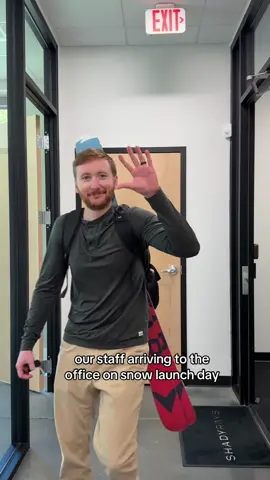 clearly ready to shred 🏂