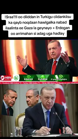 !$raa’!!l oo diiddan in Turkigu ciidankiisu ka qayb noqdaan hawlgalka nabad ilaalinta ee Gaza la geynayo + Erdogan oo arrimahan si adag uga hadlay#wararkadunida #UpdateNews #hbnonlinetv #News #wararkacaalamka 