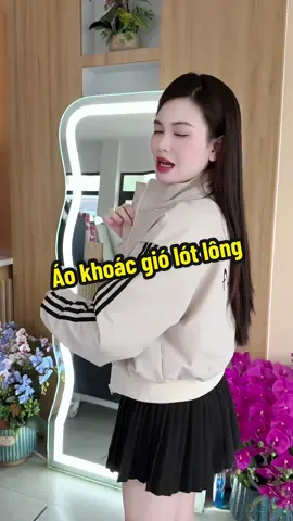 Áo khoác gió lót lông ấm lắm nghen #aokhoaclotlong #aokhoac #tiktok #thoitrangnu 