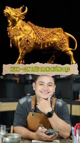 Con trâu vàng trong xưởng bạc #vienchibao #huyk #trangsuc #a1 #xuhuong 