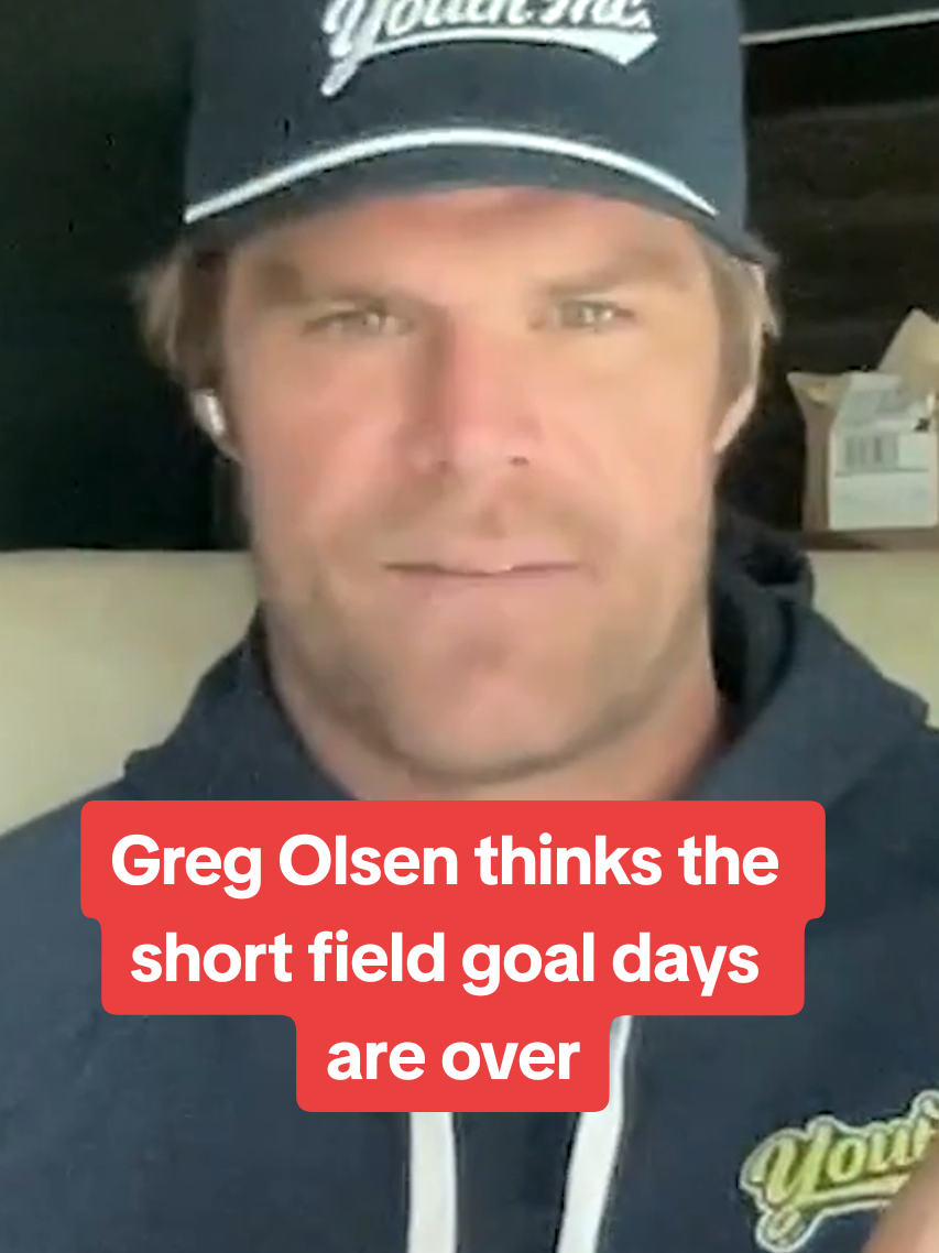 @Greg Olsen explained why short field goal attempts will go away on the SI Media podcast  #fg #fieldgoal #nfl 