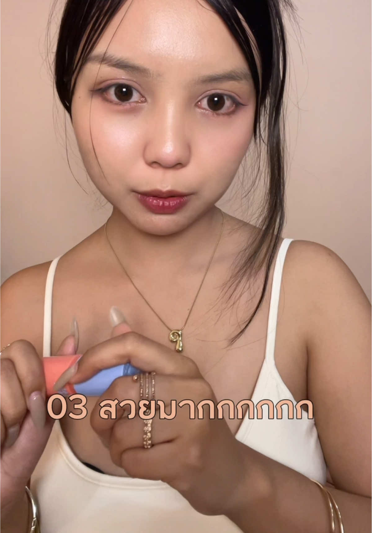 สวยฉ่ำมากกกก Glassy babe 03 #ลิปหอยวาว #ลิปกลอส #ป้ายยาtiktok 