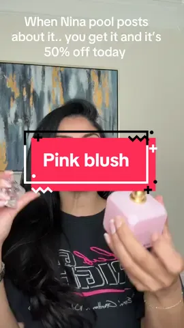 @SecretOud has the pink blush that Nina pool posted about for 50% off! I’m so mad i didn’t get this sooner! It’s smells like the most beautiful strawberry marshmallow dream and it will get you a million compliments! #pinkblush #perfume #perfumetiktok #blackfridaydeals #ttshopblackfriday 