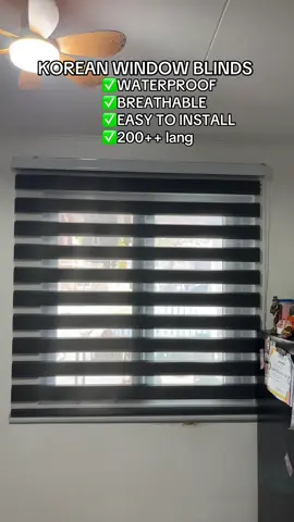 WINDOW BLINDS LANG PALA ANG MAG PAPAGANDA NG BINTANA NAMIN#windowblinds #koreanblinds #curtainblinds #curtain #windowrollerblinds 